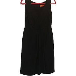 Cynthia Steffe Black Wrap Dress